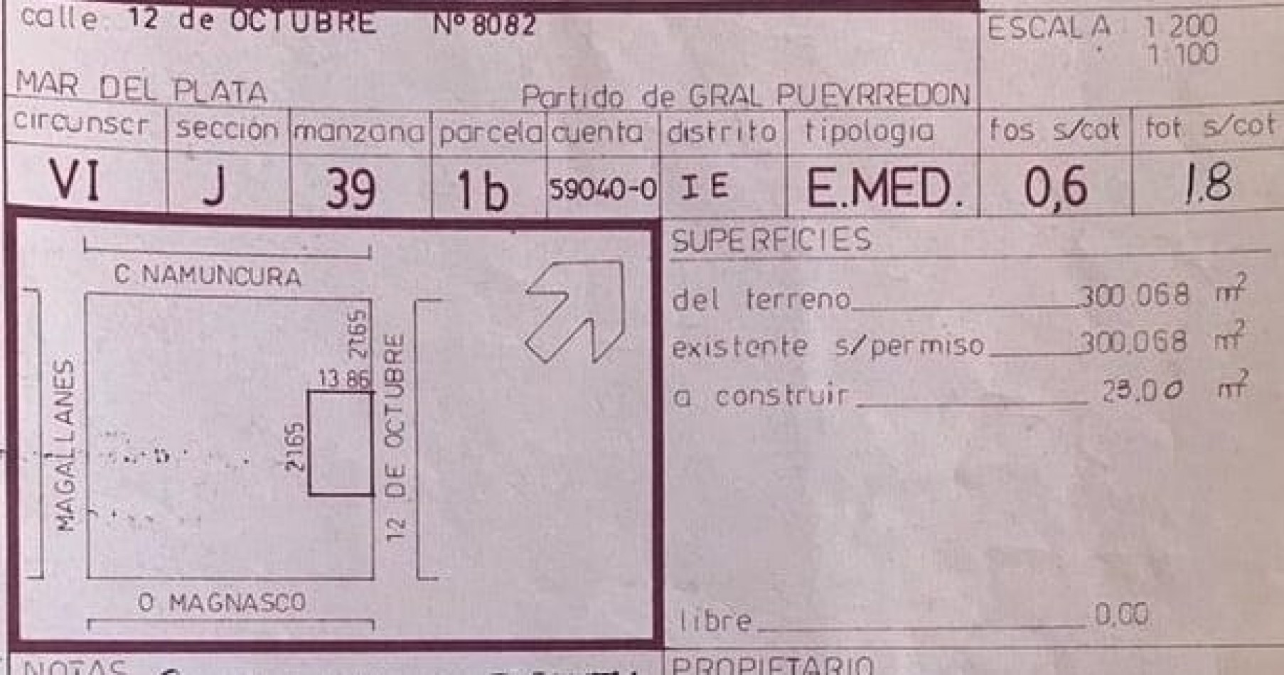 GALPON EN ZONA INDUSTRIAL DE 300 M2