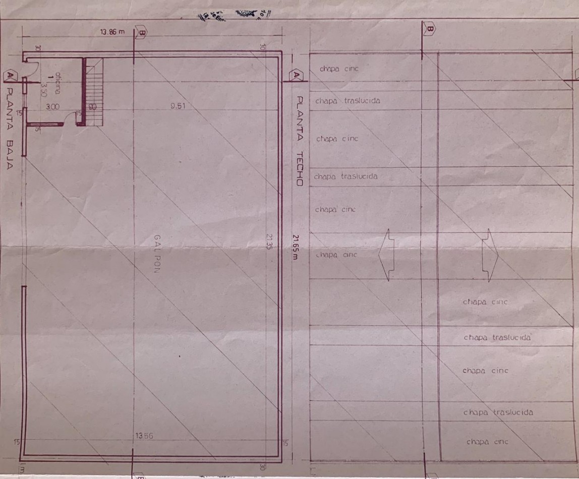 GALPON EN ZONA INDUSTRIAL DE 300 M2