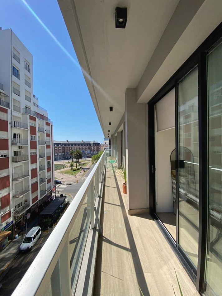 Departamento a la calle con balcon a estrenar Edificio Noveccento Moreno.